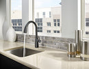 Pfister Raya Kitchen Faucet Pull Down Sprayer Soap Dispenser F5297RYB - Black - Brand New