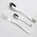 JANKNG 20-Piece 18/10 Service for 4 - Stainless Steel Flatware Set - Like New