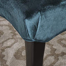 Christopher Knight Home Hallie Traditional Velvet Armless Dining Chair 2Pcs Set - Brand New