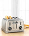 CUISINART 4 SLICE TOASTER, COMPACT STAINLESS - BRUSHED STAINLESS - Like New