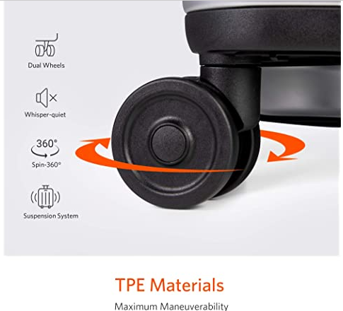 NINETYGO 20 P2112041 20inch Carry On Luggage 22x14x9 SILVER - Scratch & Dent