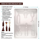 Cybrtrayd Wine Kit for Specialty Box Chocolate Candy Mold with Chocolate - Brand New