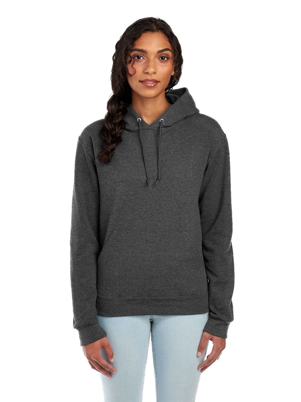 M & T APPAREL UNISEX PULLOVER HOODED SWEATER - SIZE: MEDIUM - BLACK HEATHER - Brand New