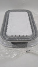 SAMMART 21L (5.5 gallon) Super Mini Collapsible 3 Handled Plastic Basket - Brand New