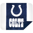 NORTHWEST INDIANAPOLIS COLTS DENALI 50'' X 60'' MICRO PLUSH BLANKET - BLUE/WHITE - Like New