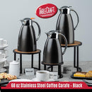 TABLECRAFT 12682 68 OZ (2L) STAINLESS STEEL COFFEE CARAFE - BLACK - Like New