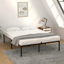 GarveeHome Metal Bed Frame 14" Simple Sturdy Heavy Duty Full Size - Black - Like New