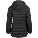 CANADA WEATHER GEAR WOMEN'S QUILTED GLACIER SHIELD COAT OLCW993EC BLACK LARGE - Brand New