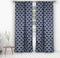 BLACKOUT365 L'KYRA BLACKOUT WINDOW CURTAIN 38 X 84 INCHES, NAVY - Brand New