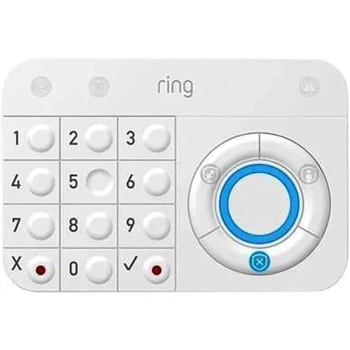 RING ALARM WIRELESS HOME SECURITY 10 KIT (1ST GEN) - WHITE - Like New