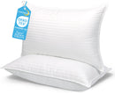 COZSINOOR BED PILLOWS FOR SLEEPING HOTEL QUALITY LUXURY 2 CT QUEEN - WHITE - Like New