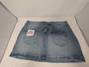 CELEBRITY PINK WOMEN'S CHARMED MINI SKIRT - SIZE: WOMEN 2XL - LIGHT WASH - Brand New