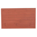 LEISURE SEASON WALL MOUNTED DROP LEAF TABLE BROWN -CEDAR WOOD - Like New