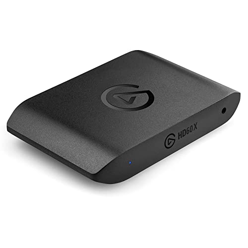 ELGATO HD60 X - STREAM AND RECORD IN 1080P60 HDR10 OR 4K30 NEW - BLACK - Brand New