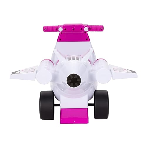 JAKKS PACIFIC PAW PATROL PUSH RIDE ON THE MIGHTY MOVIE SKYE'S MIGHTY JET - WHITE - Like New