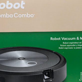 IROBOT ROOMBA COMBO J5 VACUUM MOP IDENTIFIES AVOIDS J517020 – GRAPHITE - Brand New