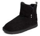 Floopi Warm Winter Boots for Women, Faux Fur Eco-Friendly Ankle Bootie - Size 9 - Brand New