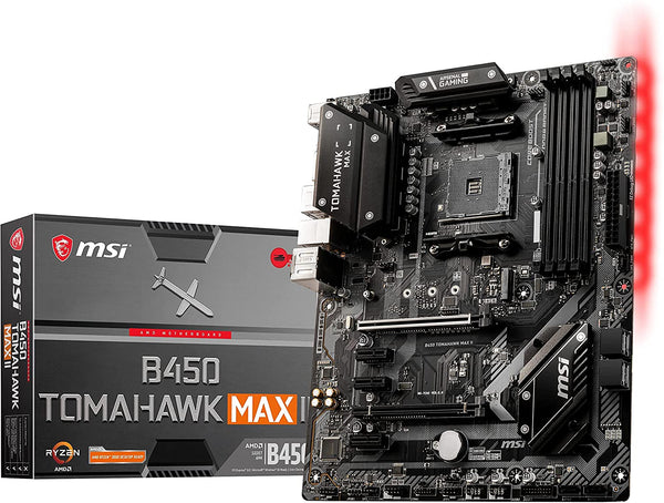 MSI B450 TOMAHAWK AM4 ATX Gaming Motherboard B450 TOMAHAWK MAX II Like New