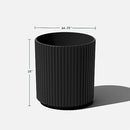 Veradek Demi Series Planter - Large Round Outdoor Planter - Brand New