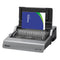 FELLOWES BINDING MACHINE GALAXY E ELECTRIC COMB BINDING - GRAY - Like New