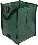 DURASACK HEAVY DUTY HOME AND YARD BAGS 48-GALLON REUSABLE GARBAGE CAN - GREEN - Like New