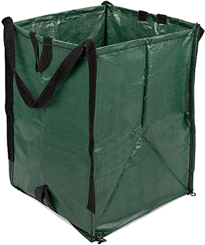 DURASACK HEAVY DUTY HOME AND YARD BAGS 48-GALLON REUSABLE GARBAGE CAN - GREEN - Like New