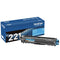 Brother Genuine Toner Cartridge TN221C Replacement - Cyan - Brand New