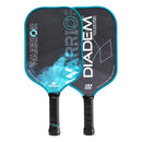 Diadem Warrior Pickleball Paddle, USAPA Approved, Taper Tech Grip, Teal - Brand New