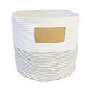 Midlee Rope Dog Toy Basket Blank Label Personalize It! X-Large - B08CPGP8WW - Brand New