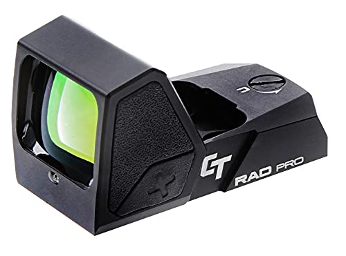 CRIMSON TRACE RAD OPEN REFLEX PISTOL SIGHT - RED DOT - BLACK - Scratch & Dent