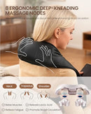 DAILYLIFE Shiatsu Neck and Back Massager with Heat NM-BK001-N - BLACK - Like New