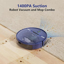 XIEBRO LIFE Robot Vacuum and Mop Combo 2 in 1 Mopping - BLUE - Scratch & Dent