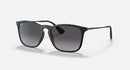 RAY-BAN CHRIS FRAME LIGHT GRAY GRADIENT DARK GRAY 54/18MM - - Scratch & Dent