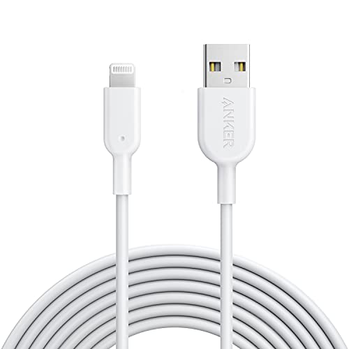 ANKER POWERLINE II LIGHTNING CABLE MFI CERTIFIED USB CHARGING CORD - WHITE - Like New