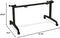 HON Huddle Flip-Top Base For 24"D Table HONMFLIP24CP - Black - Scratch & Dent