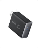 Anker 45W Wall Charger Portable Charger Dual-Port USB-C A1626 - Black - Like New