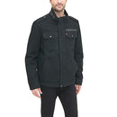 Levi's Men's Washed Cotton Military Jacket - SIZE: MEN XL - BLACK FILLED - Like New