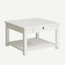 Panana Coffee Table, Small Coffee Table with Drawer and Shelf, Mid Century - Like New