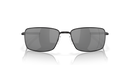 OAKLEY SQUARE WIRE PRIZM BLACK LENSES, POLISHED BLACK FRAME 60MM - BLACK/BLACK - Like New