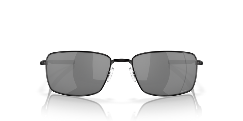 OAKLEY SQUARE WIRE PRIZM BLACK LENSES, POLISHED BLACK FRAME 60MM - BLACK/BLACK - Like New