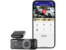 AZDOME M200 MAX DASH CAM 4K ULTRA HD CAR DVR WIFI G-SENSOR VOICE CONTROL - BLACK - Like New