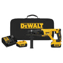 DEWALT 20V MAX XR BRUSHLESS 1” D-HANDLE ROTARY HAMMER KIT - YELLOW BLACK - Like New