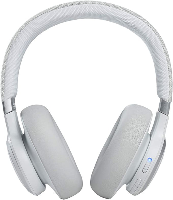 JBL Live 660NC - Wireless Over-Ear Headphones JBLLIVE660NCWHTAM - White New