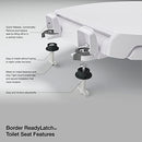 KOHLER French Curve Ready Latch Quiet-Close Elongated Toilet Seat - Brand New