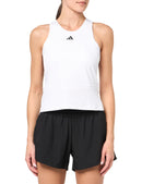 ADIDAS WOMEN'S TENNIS MID-LENGTH Y-TANK TOP SIZE: WOMEN M - WHITE - Brand New