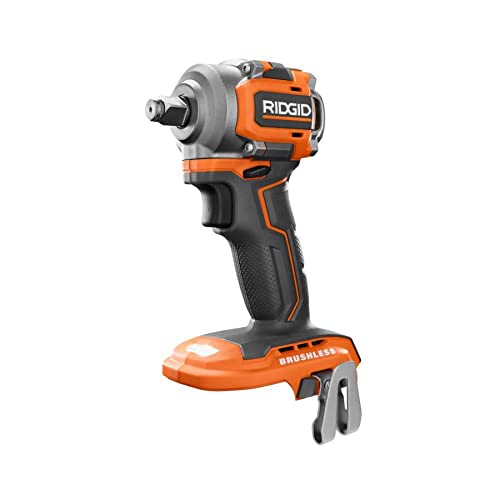 RIDGID 18V SubCompact Brushless Cordless 1/2" Impact Wrench - ORANGE Like New