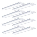 ANTLUX 4FT LED Wraparound Light Flush Mount LED Shop Lights, 50W 5600 Lumens - Like New