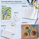 ARTEZA Canvas 30 x 40" Pack of 2 Blank Gesso Coating - Brand New