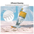 ROCK&ROCKER CORDLESS RECHARGEABLE POOL VACUUM CLEANER P1122 - WHITE/ORANGE - Like New