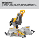 DEWALT MITER SAW 12-INCH DOUBLE BEVEL SLIDING COMPOUND MITER SAW DWS780 - BLACK - Like New